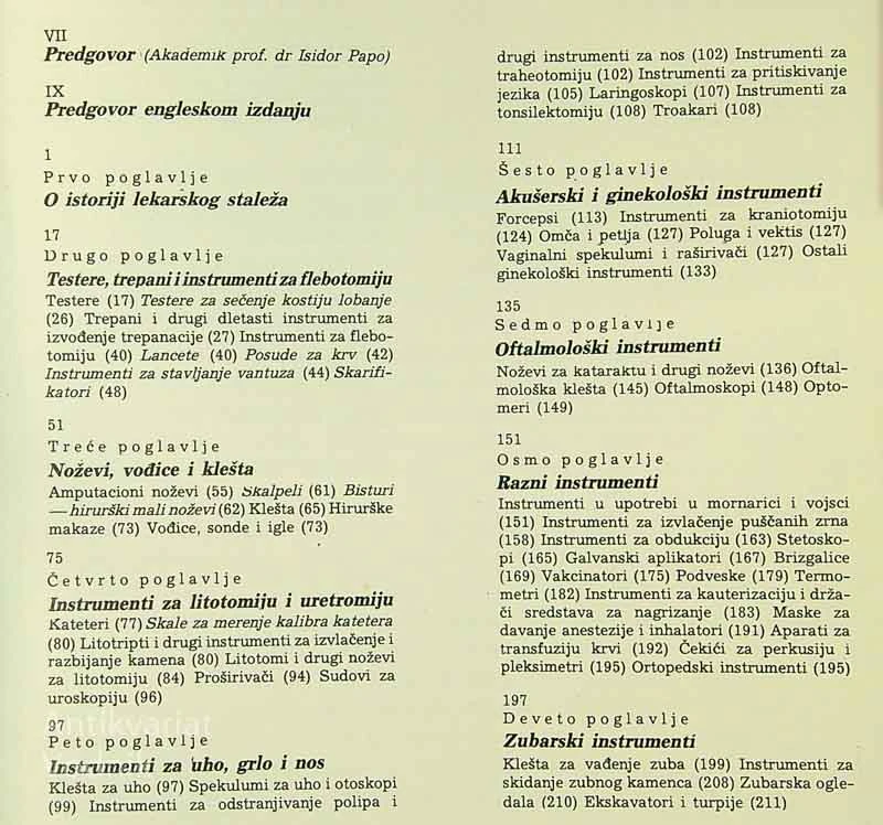 STARI MEDICINSKI INSTRUMENTI, Elisabeth Bennion