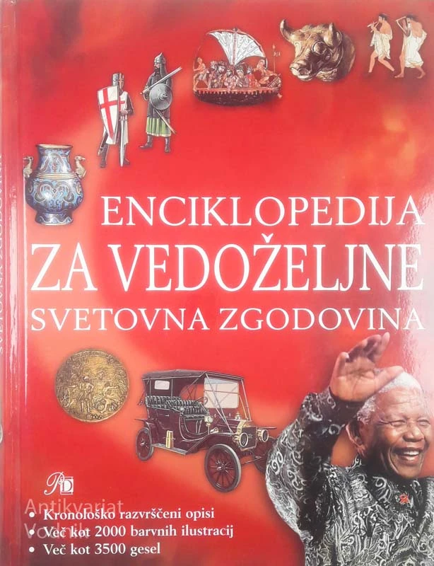 ENCIKLOPEDIJA ZA VEDOŽELJNE; SVETOVNA ZGODOVINA
