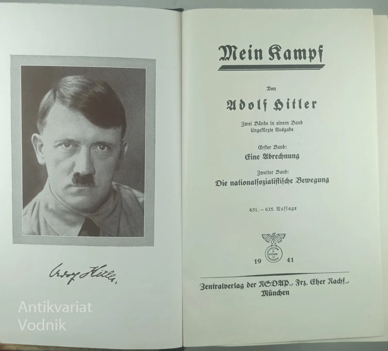 MEIN KAMPF, Adolf Hitler