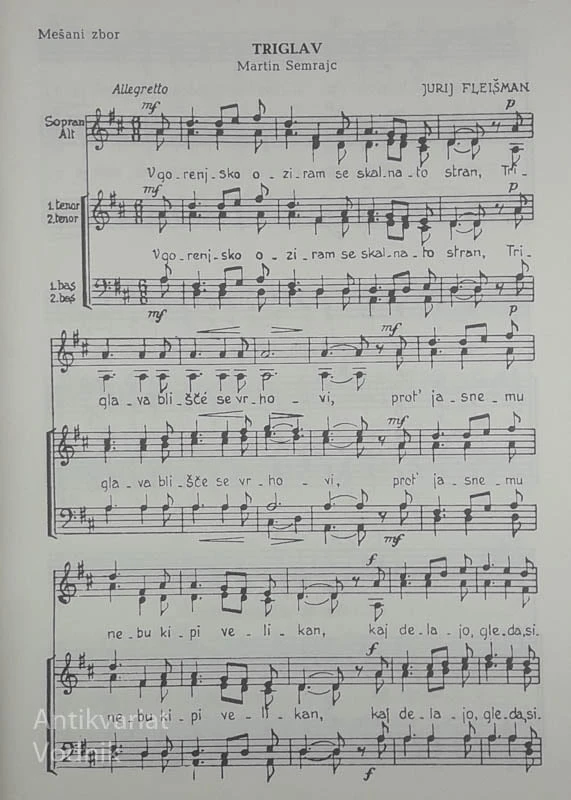 SLOVENSKA PESMARICA II, Kramolc – Tomc
