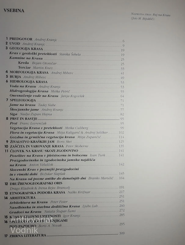 KRAS: POKRAJINA, ŽIVLJENJE, LJUDJE