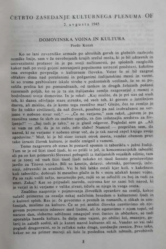 SLOVENSKI ZBORNIK 1945