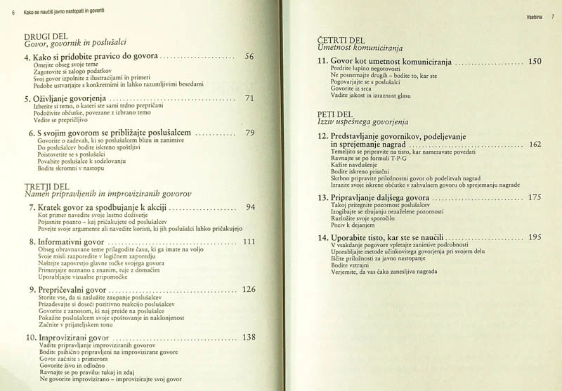 KAKO SE NAUČIŠ JAVNO NASTOPATI IN GOVORITI, Dale Carnegie