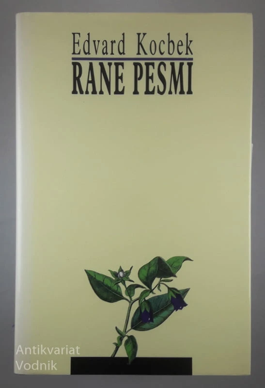 RANE PESMI, Edvard Kocbek