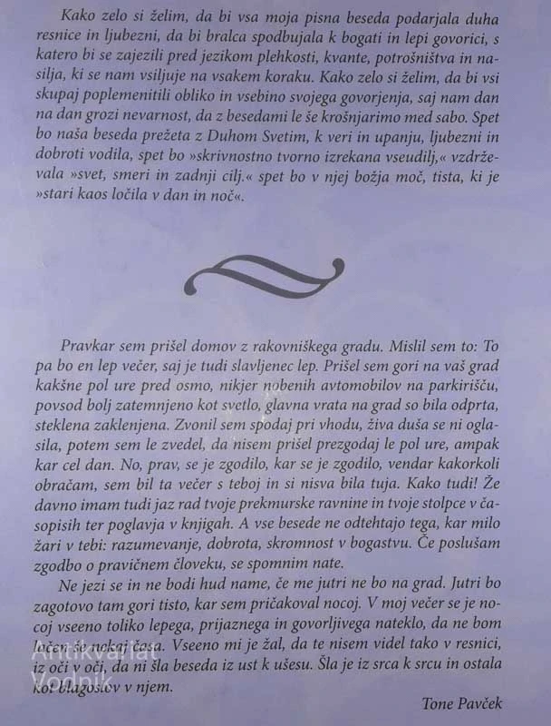 ZDAJ SPLETAM VENEC SPOMINČIC, Jože Zadravec