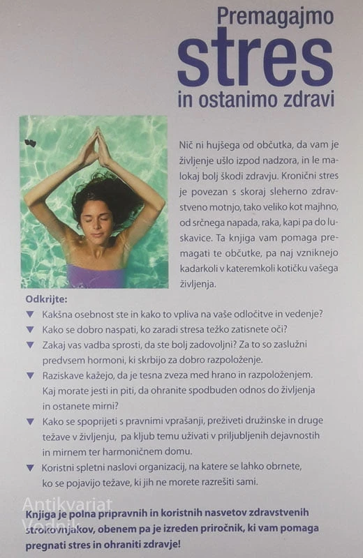 PREMAGAJMO STRES IN OSTANIMO ZDRAVI