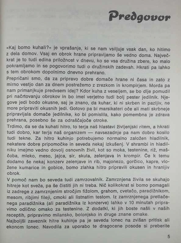 HITRA KUHINJA; DOBRA IN POCENI, PO DOMAČIH RECEPTIH, več avtorjev