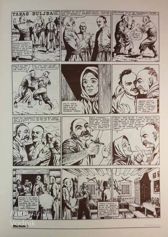 TARAS BULJBA, N. V. Gogolj, ilustr. Željko Lordanič