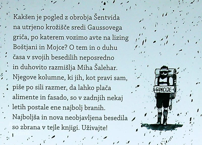 DUH ČESA; IZBRANE KOLUMNE, Miha Šalehar