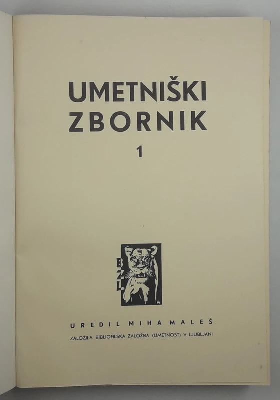 UMETNIŠKI ZBORNIK, Miha Maleš