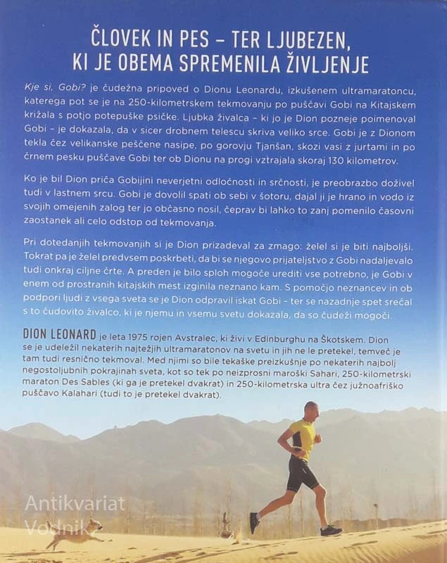 KJE SI, GOBI?, Dion Leonard