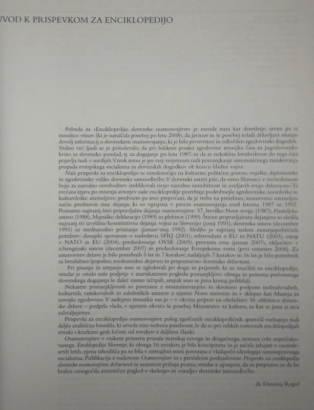 OSAMOSVOJITEV, Matej Avbelj