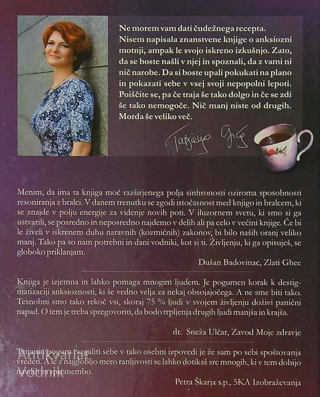 SKODELICA ŽIVLJENJA; KAKO SE SOOČITI Z ANKSIOZNO MOTNJO, Tatjana Grča