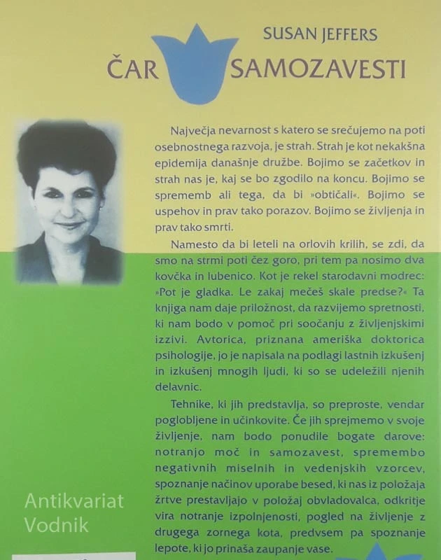 ČAR SAMOZAVESTI, Susan Jeffers
