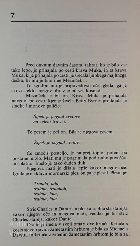 UMETNIKOV MLADOSTNI PORTRET, James Joyce