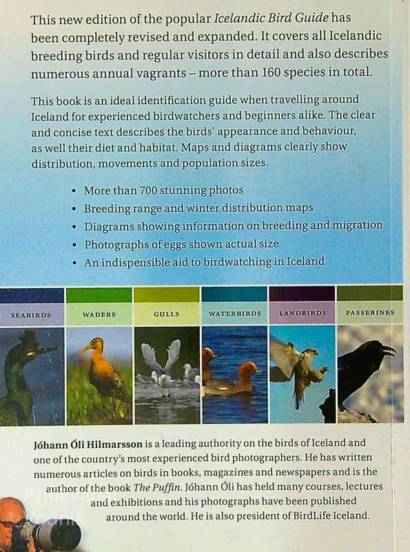 ICELANDIC BIRD GUIDE, Jóhann Óli Hilmarsson