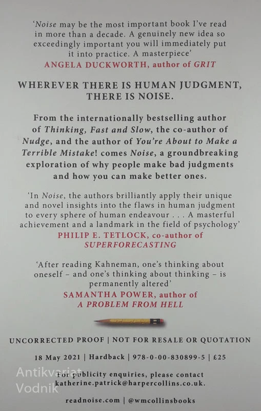 NOIS, Daniel Kahneman