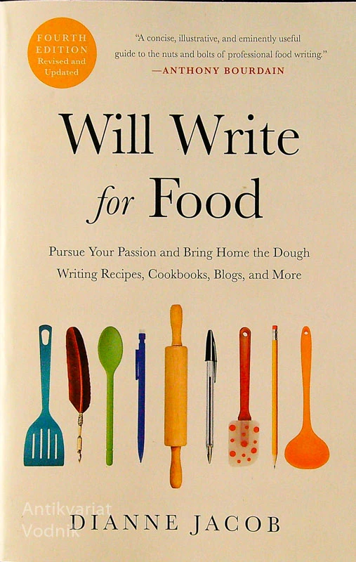 WILL WRITE FOR FOOD, Dianne Jacob