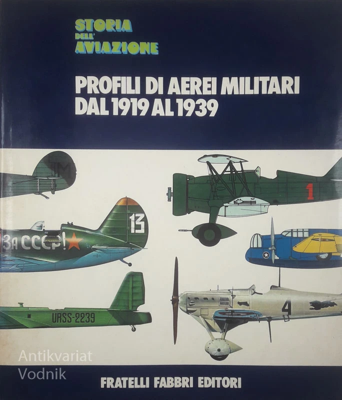 PROFILI DI AEREI MILITARI DAL 1919 AL 1939