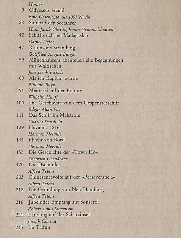 DIE SCHÖNSTEN SEEFAHRER GESCHICHTEN, Hans Jürgen Hansen
