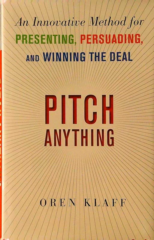 PITCH ANYTHING, Oren Klaff