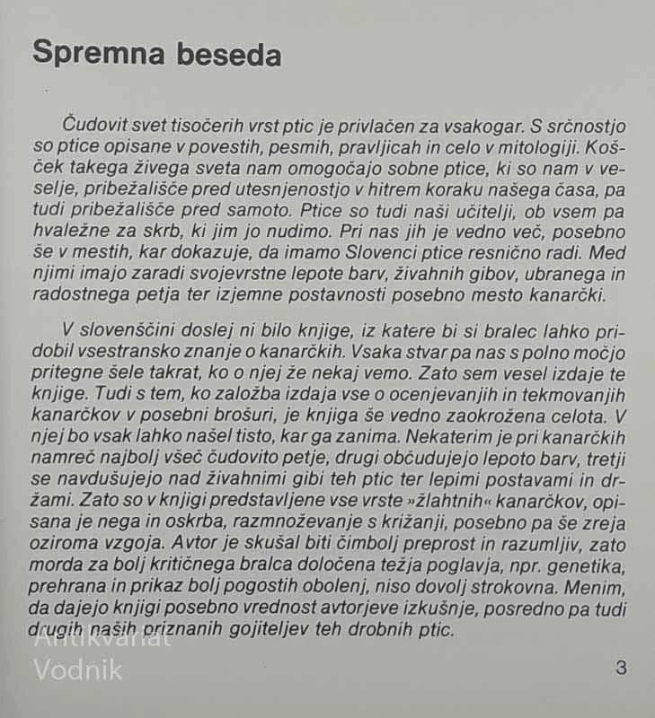 KANARČKI, Mirko Prašnikar