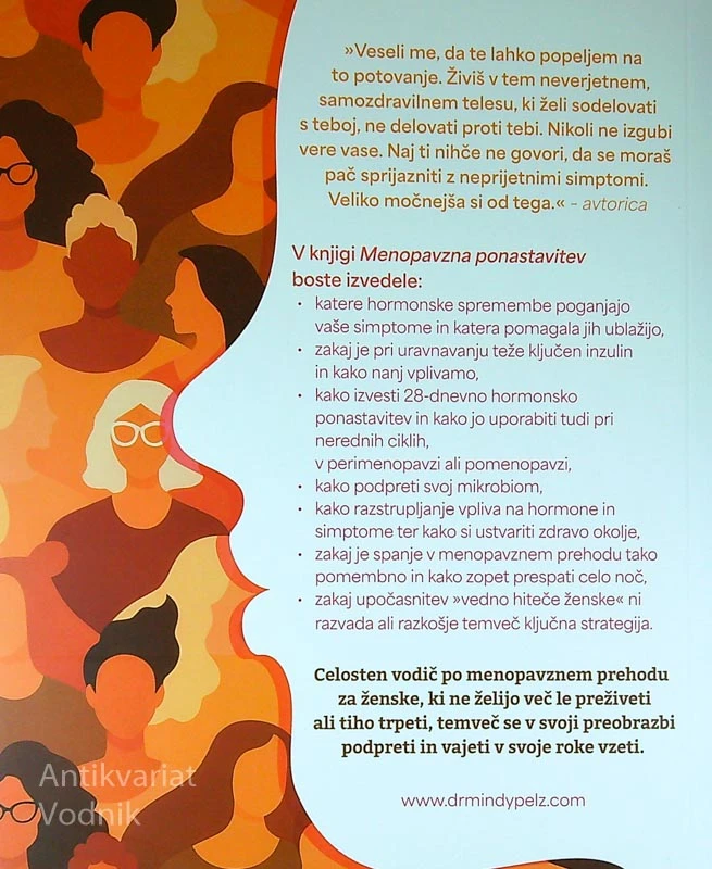 MENOPAVZNA POSTAVITEV, dr. Mindy Pelz