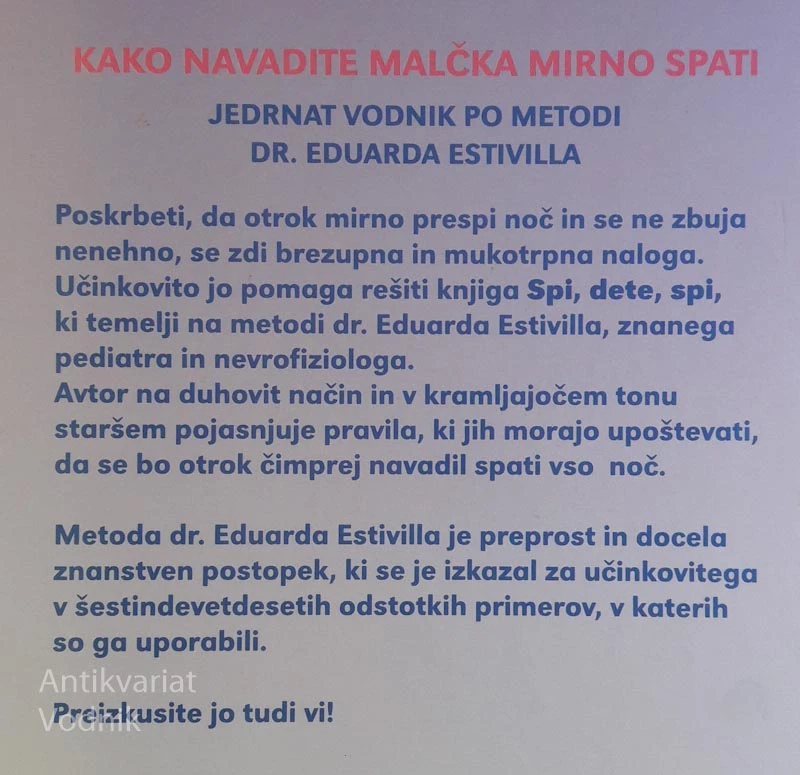 SPI, DETE, SPI – KAKO NAVADITE MALČKA MIRNO SPATI