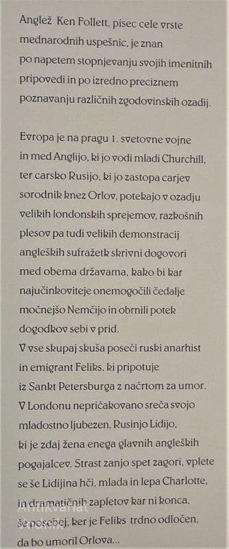 MOŽ IZ PETERSBURGA, Ken Follett