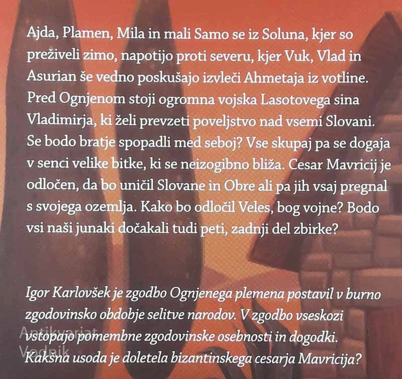 OGNJENO PLEME; VELIKA BITKA, Igor Karlovšek