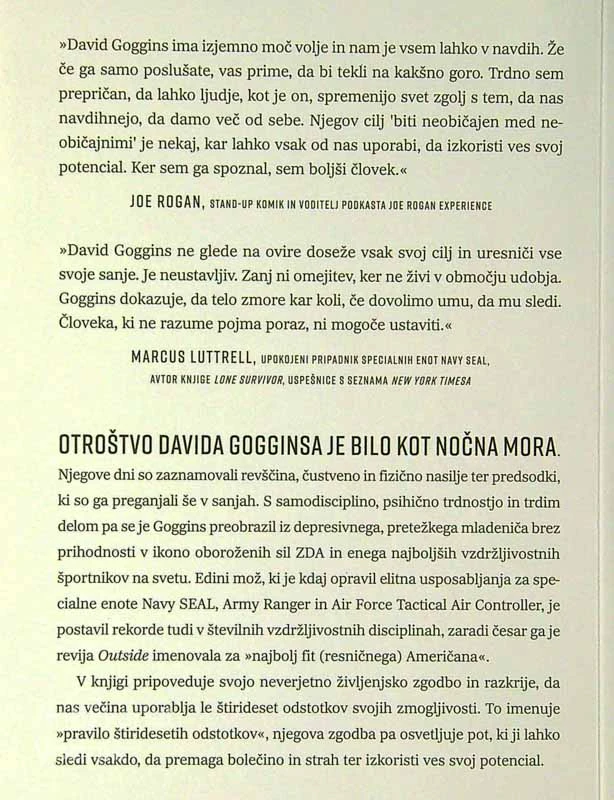 NIČ ME NE MORE ZLOMITI, David Goggins