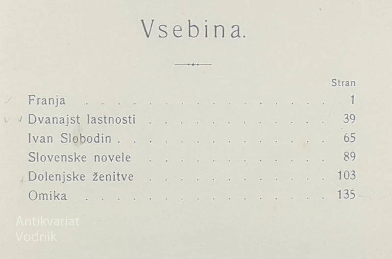 BAJKE IN POVESTI VIII., Janez Trdina