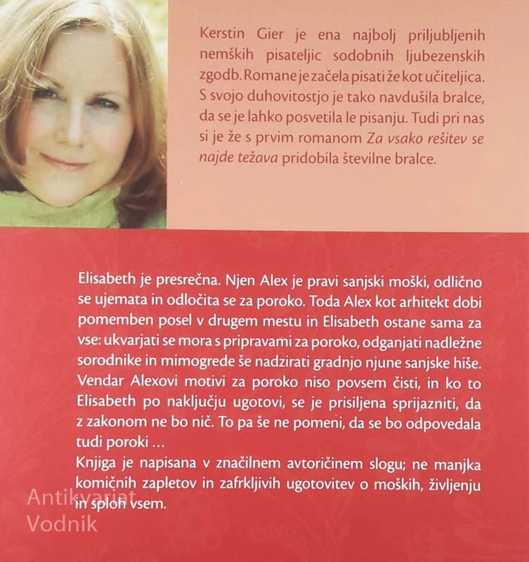 NEVESTA JE ŽAL REKLA, Kerstin Gier