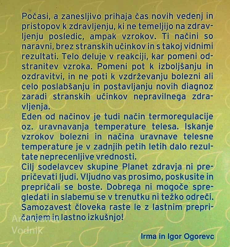 DIABETES JE OZDRAVLJIV!, Irma in Igor Ogorevc