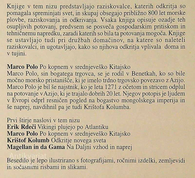 MARCO POLO; PO KOPNEM V SREDNJEVEŠKO KITAJSKO, Clint Twist