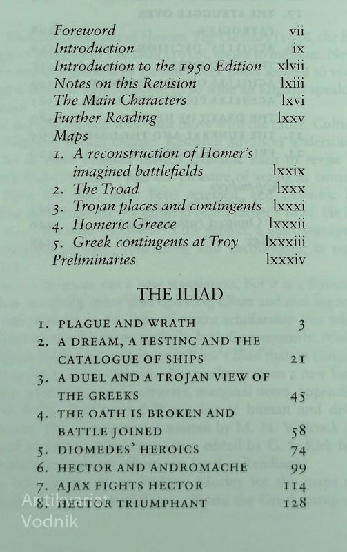 THE ILIAD, Homer