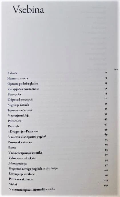 USTVARJANJE SVETLOBE, OPTIČNA PODOBA GLASBE, Božidar Svetek