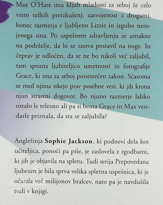 SKRIVNI DOTIKI, Sophie Jackson