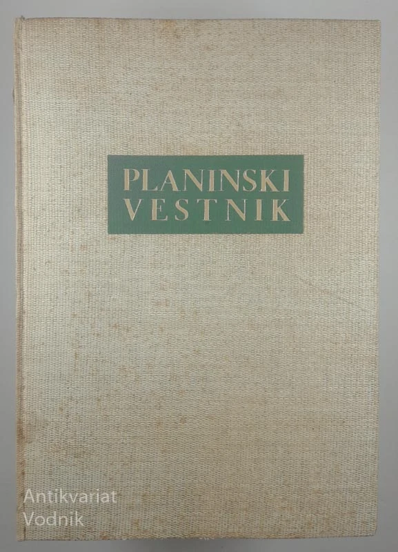 PLANINSKI VESTNIK, 5 delov