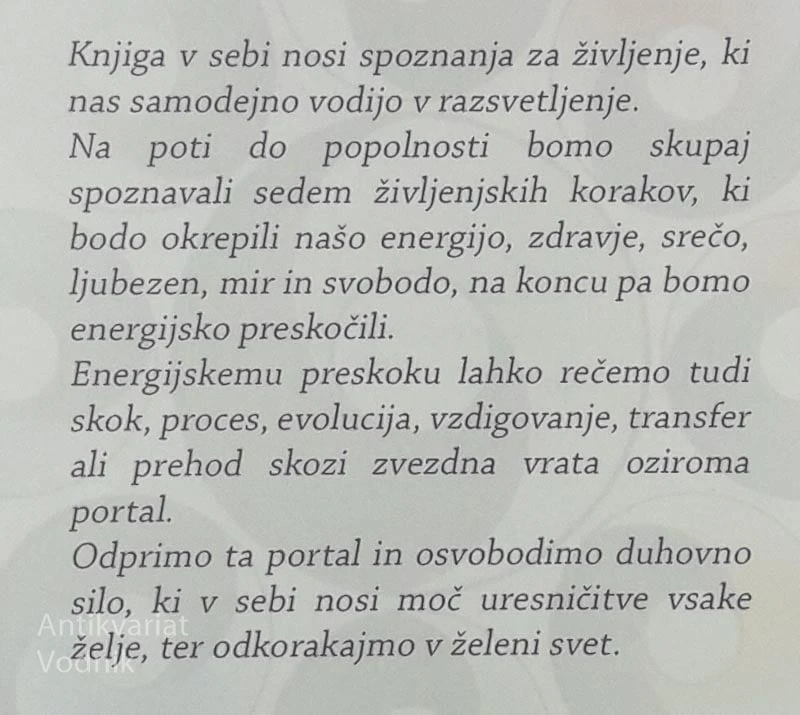 ENERGIJSKI PRESKOK, Eva Zevnik