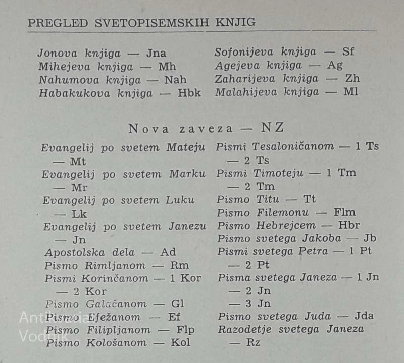 EVANGELIJI IN APOSTOLSKA DELA, SVETO PISMO NOVE ZAVEZE