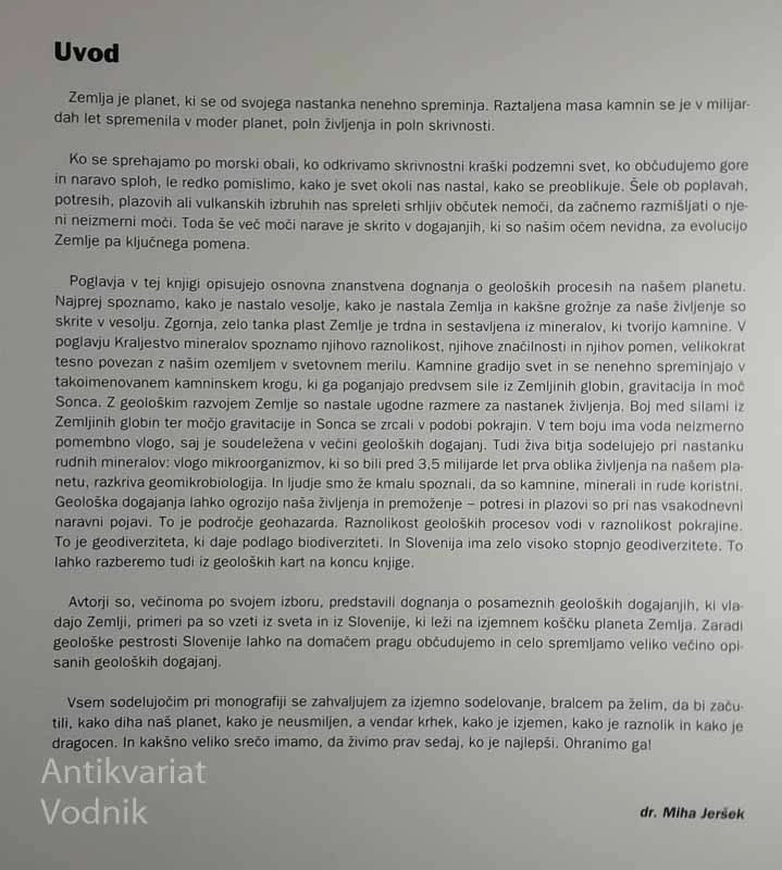 EVOLUCIJA ZEMLJE IN GEOLOŠKE ZNAČILNOSTI SLOVENIJE