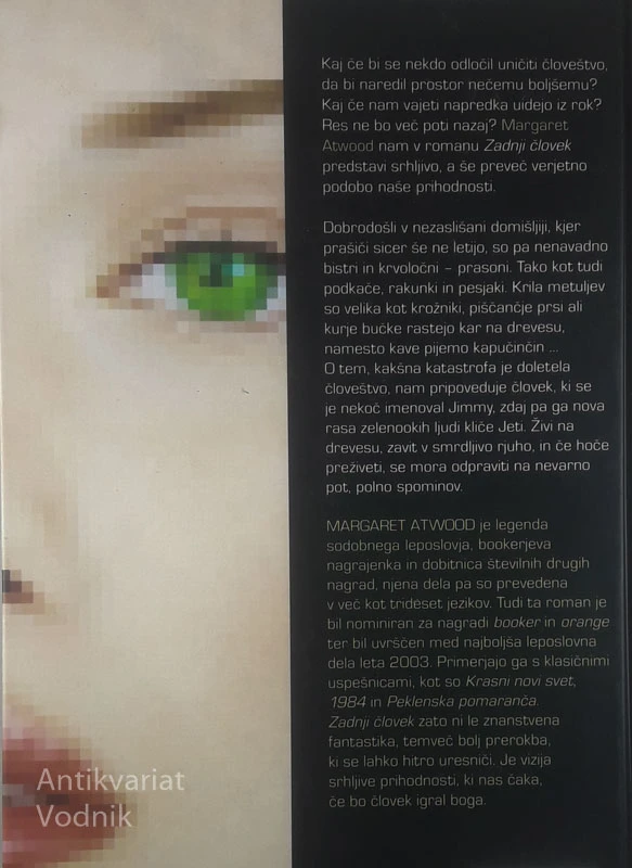 ZADNJI ČLOVEK, Margaret Atwood
