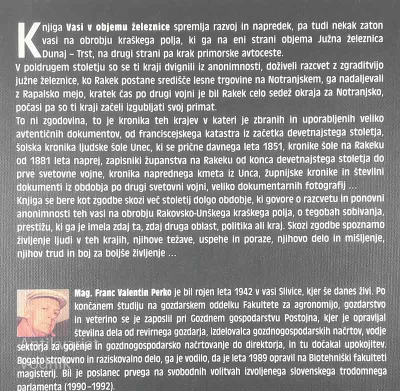 VASI V OBJEMU ŽELEZNICE, Franc Perko