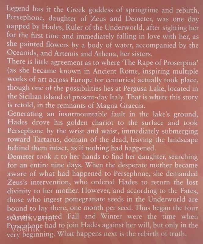 PERSEPHONE’S FALL, Tiago Lameiras