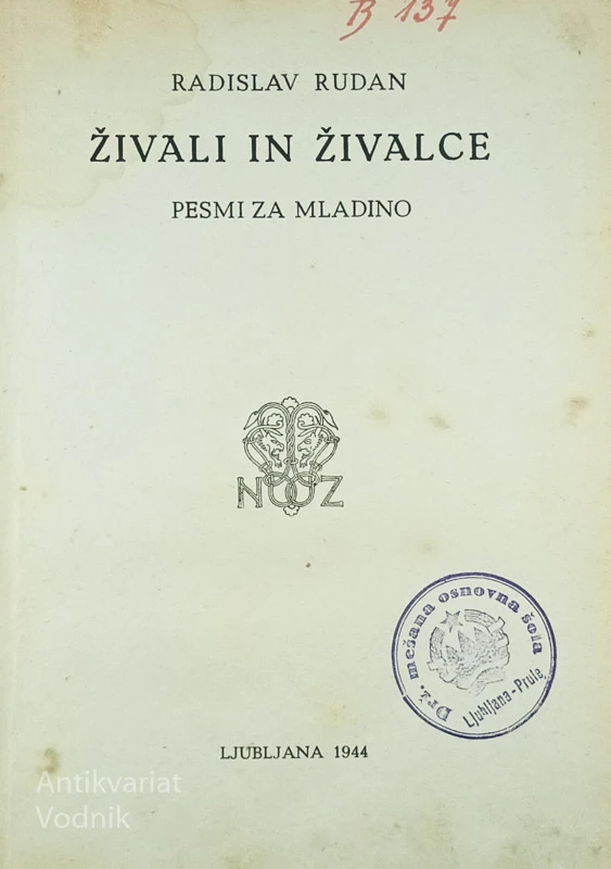 ŽIVALI IN ŽIVALCE, Radislav Rudan