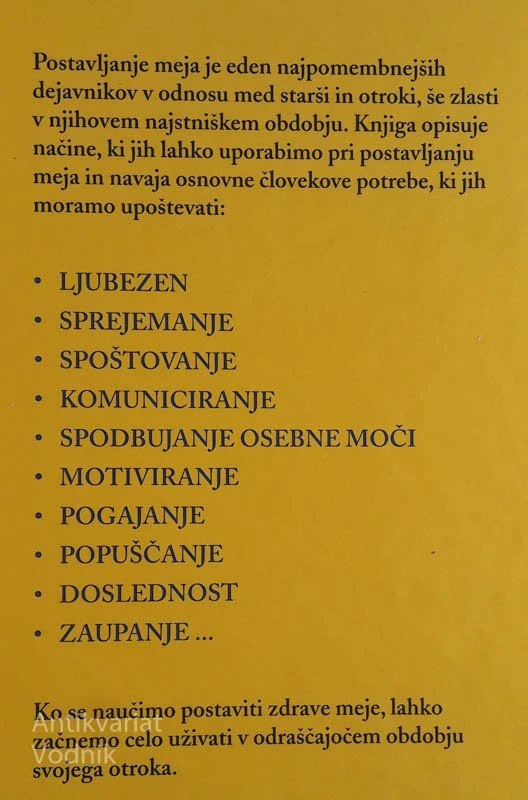 KAKO OTROKU POSTAVITI MEJE IN POSKRBETI TUDI ZASE! Dr. Jane Bluestein