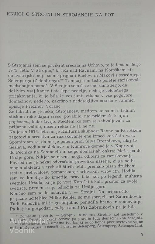 STROJNA IN STROJANCI, Marija Makarovič