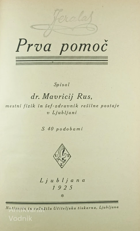 PRVA POMOČ, Mavricij Rus