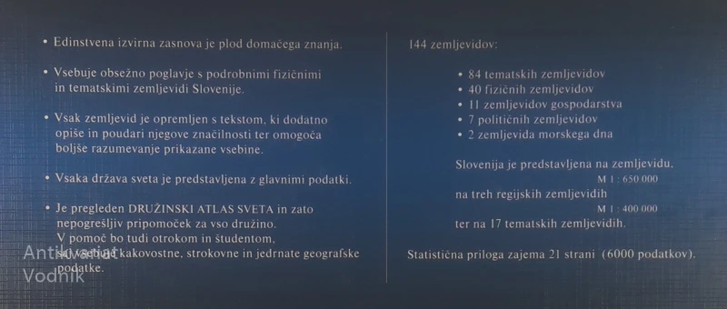 VELIKI DRUŽINSKI ATLAS SVETA